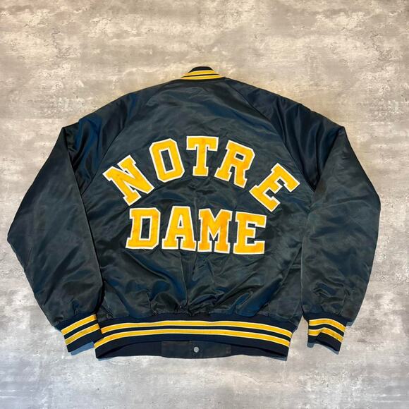 Chalk Line Other - Vintage 1980s notre dame satin